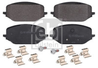 Brake pad set, disc brake 192658 FEBI