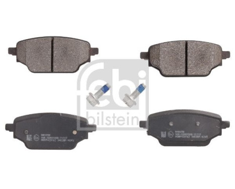 Brake pad set, disc brake 193457 FEBI