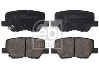 Brake pad set, disc brake 193459 FEBI