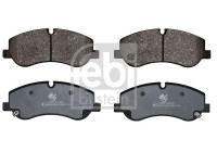 Brake pad set, disc brake 193463 FEBI