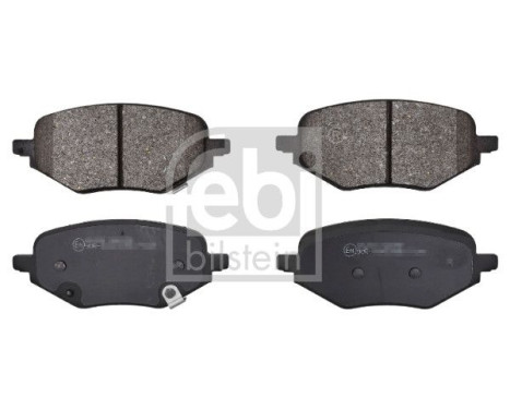 Brake pad set, disc brake 195080 FEBI