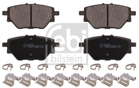 Brake pad set, disc brake 195081 FEBI