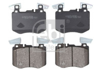 Brake pad set, disc brake 195082 FEBI
