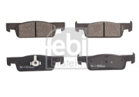 Brake pad set, disc brake 195084 FEBI