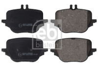 Brake pad set, disc brake 195085 FEBI