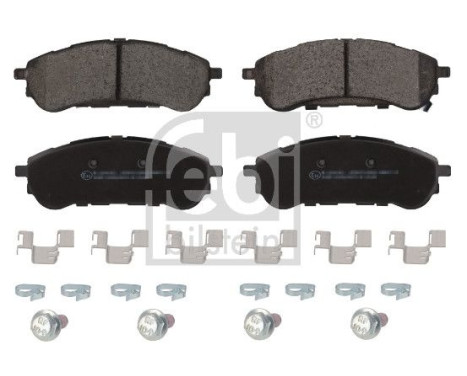 Brake pad set, disc brake 196370 FEBI