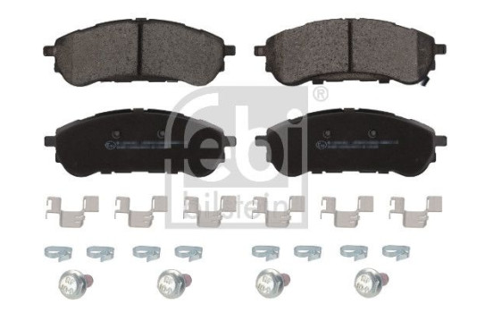 Brake pad set, disc brake 196370 FEBI