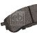 Brake pad set, disc brake 196370 FEBI, Thumbnail 2