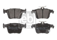 Brake pad set, disc brake 196403 FEBI