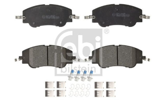 Brake pad set, disc brake 199954 FEBI