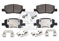 Brake pad set, disc brake 199956 FEBI