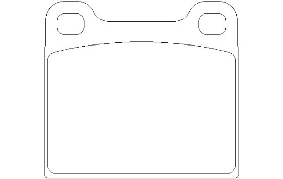 Brake Pad Set, disc brake 2022803 Textar