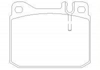 Brake Pad Set, disc brake 2039213 Textar