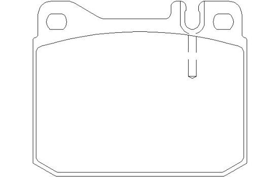 Brake Pad Set, disc brake 2039213 Textar