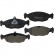 Brake Pad Set, disc brake 20547.170.1 Zimmermann