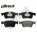 Brake pad set, disc brake 20556 00 701 00 Breck, Thumbnail 3