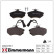 Brake Pad Set, disc brake 20669.190.1 Zimmermann, Thumbnail 2