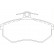 Brake Pad Set, disc brake 2066921 Textar