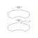 Brake Pad Set, disc brake 2074101 Textar