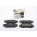 Brake pad set, disc brake 20747 00 703 00 Breck, Thumbnail 3