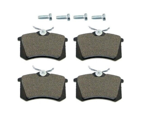 Brake Pad Set, disc brake 20961.172.1 Zimmermann