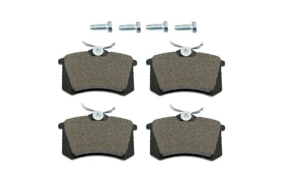 Brake Pad Set, disc brake 20961.172.1 Zimmermann