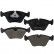 Brake Pad Set, disc brake 20968.195.1 Zimmermann