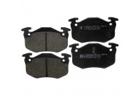 Brake Pad Set, disc brake 20973.110.1 Zimmermann