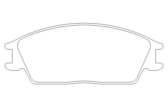 Brake Pad Set, disc brake 2101204 Textar