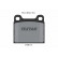 Brake Pad Set, disc brake 2103501 Textar, Thumbnail 2