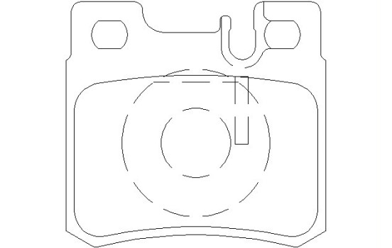 Brake Pad Set, disc brake 2119701 Textar