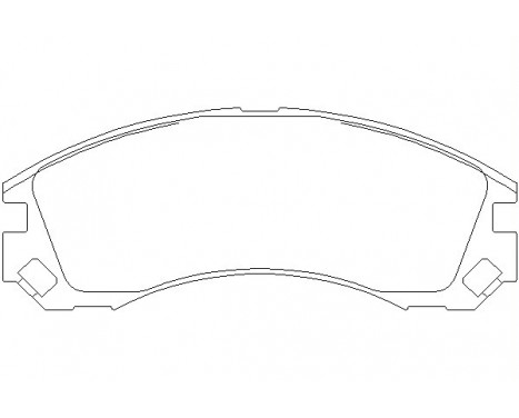 Brake Pad Set, disc brake 2137001 Textar