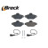 Brake pad set, disc brake 21436 00 702 10 Breck, Thumbnail 3