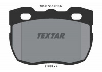 Brake Pad Set, disc brake 2145901 Textar