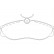 Brake Pad Set, disc brake 2148101 Textar