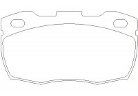 Brake Pad Set, disc brake 2151901 Textar