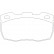 Brake Pad Set, disc brake 2151901 Textar