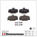 Brake Pad Set, disc brake 21545.155.1 Zimmermann, Thumbnail 2
