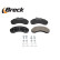 Brake pad set, disc brake 21573 00 706 00 Breck, Thumbnail 3