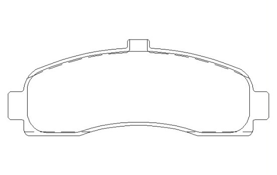 Brake Pad Set, disc brake 2162601 Textar
