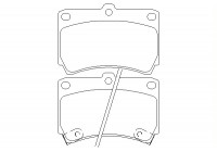 Brake Pad Set, disc brake 2165404 Textar