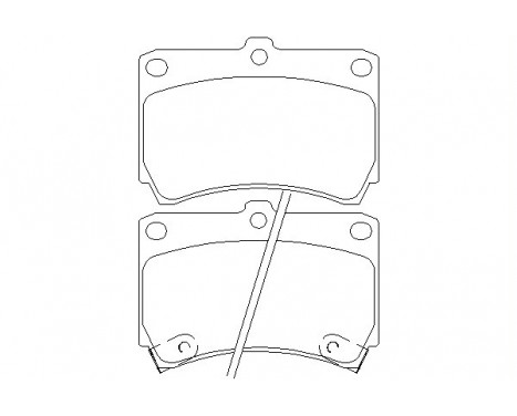 Brake Pad Set, disc brake 2165404 Textar