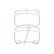 Brake Pad Set, disc brake 2165404 Textar