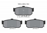 Brake Pad Set, disc brake 2171301 Textar