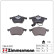 Brake Pad Set, disc brake 21849.200.1 Zimmermann, Thumbnail 2