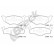 Brake pad set, disc brake 21866 00 702 00 Breck