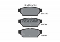 Brake Pad Set, disc brake 2187202 Textar