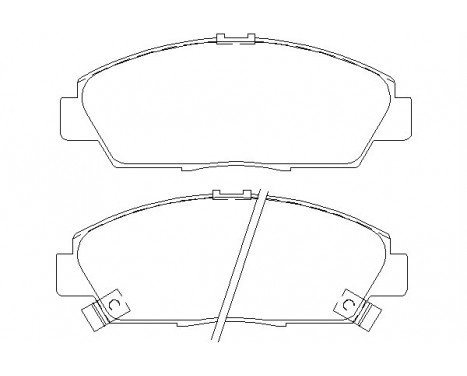 Brake Pad Set, disc brake 2187901 Textar