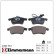 Brake Pad Set, disc brake 21885.195.1 Zimmermann, Thumbnail 2