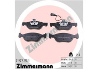 Brake Pad Set, disc brake 21927.175.1 Zimmermann